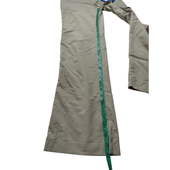 COLUMBIA *NEW* PFG Aruba Roll Up Pant in Khaki Size 4 Regular Womens UPF 30 - Picture 8 of 8